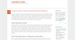 Desktop Screenshot of notacog.com